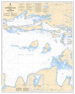 thumbnail for chart Clapperton Island to/à John Island