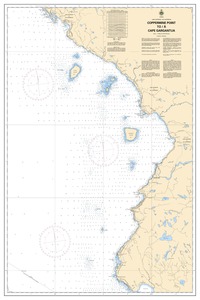 Coppermine Point to/à Cape Gargantua thumbnail for chart Coppermine Point to/à Cape Gargantua