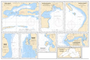 thumbnail for chart Harbours on the East Shore of Lake Superior/Ports sur la rive est du lac Supérieur