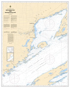 thumbnail for chart Middlebrun Bay to/à Washington Island