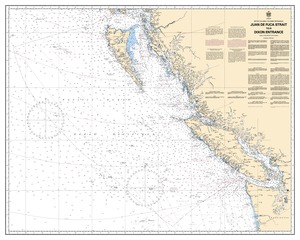 thumbnail for chart Juan de Fuca Strait to/à Dixon Entrance