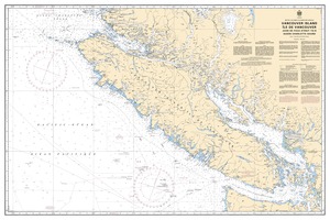 thumbnail for chart Vancouver Island / Île de Vancouver, Juan de Fuca Strait to/à Queen Charlotte Sound