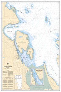 thumbnail for chart Nanaimo Harbour and/et Departure Bay