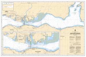 thumbnail for chart Vancouver Harbour Central Portion/Partie Centrale