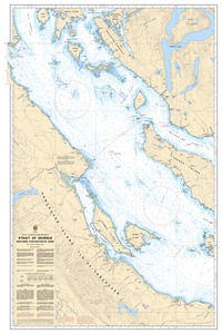 thumbnail for chart Strait of Georgia, Northern Portion/Partie Nord