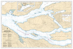 Johnstone Strait, Race Passage and/et Current Passage thumbnail for chart Johnstone Strait, Race Passage and/et Current Passage