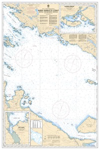 Queen Charlotte Strait, Central Portion/Partie Centrale thumbnail for chart Queen Charlotte Strait, Central Portion/Partie Centrale