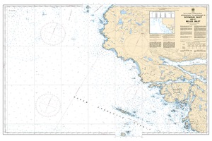 Approaches to/Approches à Seymour Inlet and/et Belize Inlet thumbnail for chart Approaches to/Approches à Seymour Inlet and/et Belize Inlet