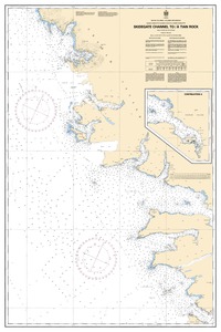 thumbnail for chart Skidegate Channel to/à Tian Rock