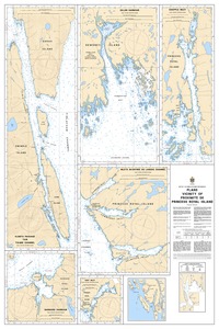 Plans Vicinity of/Proximité de Princess Royal Island thumbnail for chart Plans Vicinity of/Proximité de Princess Royal Island