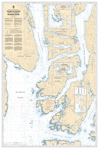 thumbnail for chart Channels/Chenaux Vicinity of/Proximité de Milbanke Sound