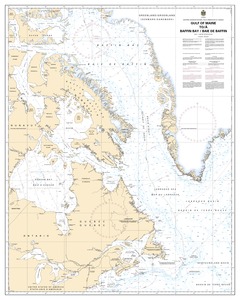 thumbnail for chart Gulf of Maine to/à Baffin Bay / Baie de Baffin