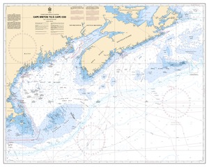 Cape Breton to / à Cape Cod thumbnail for chart Cape Breton to / à Cape Cod