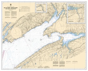 Bay of Fundy / Baie de Fundy: Inner portion / partie intérieure thumbnail for chart Bay of Fundy / Baie de Fundy: Inner portion / partie intérieure