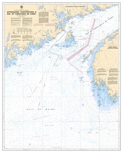 Approaches to / Approches à Bay of Fundy / Baie de Fundy thumbnail for chart Approaches to / Approches à Bay of Fundy / Baie de Fundy