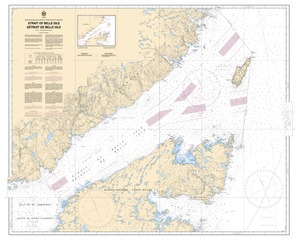 Strait of Belle Isle / Détroit de Belle Isle thumbnail for chart Strait of Belle Isle / Détroit de Belle Isle