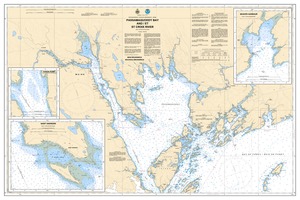 thumbnail for chart Passamaquoddy Bay and / et St. Croix River