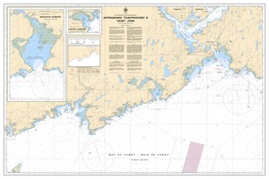 Approaches to / Approches à Saint John thumbnail for chart Approaches to / Approches à Saint John