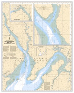 Petitcodiac River and / et Cumberland Basin thumbnail for chart Petitcodiac River and / et Cumberland Basin