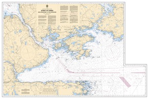 Strait of Canso and Approaches / et les approches thumbnail for chart Strait of Canso and Approaches / et les approches