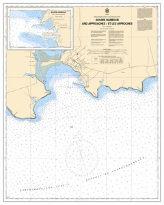 Souris Harbour and Approaches / et les approches thumbnail for chart Souris Harbour and Approaches / et les approches