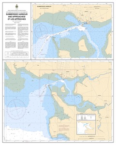 thumbnail for chart Summerside Harbour and Approaches / et les approches