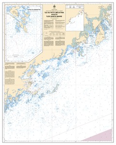 thumbnail for chart Île du Petit Mécatina aux/to Îles Sainte-Marie