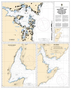 thumbnail for chart Plans: Northeast Coast / Côte Nord-Est Newfoundland / Terre-Neuve