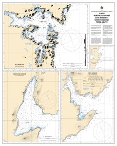 Plans: Northeast Coast / Côte Nord-Est Newfoundland / Terre-Neuve thumbnail for chart Plans: Northeast Coast / Côte Nord-Est Newfoundland / Terre-Neuve