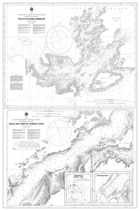 Pilleys Island Harbour - Halls Bay and / et Sunday Cove thumbnail for chart Pilleys Island Harbour - Halls Bay and / et Sunday Cove