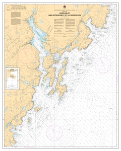 thumbnail for chart Burin Harbours and Approches / et les approches