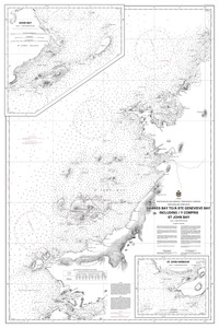 thumbnail for chart Hawkes Bay to / à Ste Geneviève Bay including / y compris St. John Bay