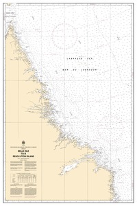 Belle Isle to / à Resolution Island thumbnail for chart Belle Isle to / à Resolution Island