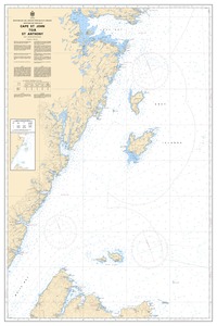 Cape St John to / à St Anthony thumbnail for chart Cape St John to / à St Anthony