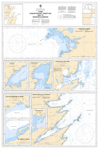 Plans, Conception Bay, Trinity Bay and / et Bonavista Harbour thumbnail for chart Plans, Conception Bay, Trinity Bay and / et Bonavista Harbour