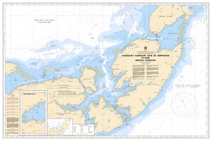 thumbnail for chart Caraquet Harbour, Baie de Shippegan and / et Miscou Harbour