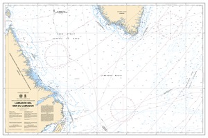 Labrador Sea / Mer du Labrador thumbnail for chart Labrador Sea / Mer du Labrador