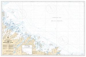 thumbnail for chart Cape Harrison to / à Nunaksaluk Island