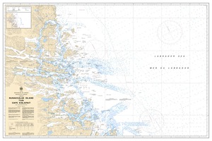 thumbnail for chart Nunaksaluk Island to / à Cape Kiglapait
