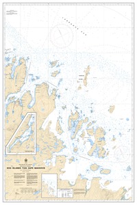 Dog Islands to / à Cape Makkovik thumbnail for chart Dog Islands to / à Cape Makkovik