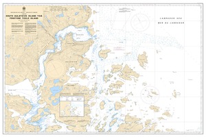 thumbnail for chart South Auliatsivik Island to / à Fenstone Tickle Island