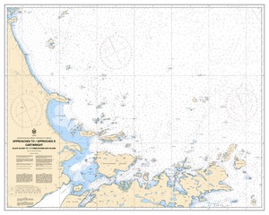 thumbnail for chart Approaches to / Approches À Cartwright: Black Island to / à Tumbledown Dick Island