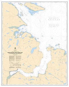 Wakeham Bay and Fisher Bay et les Approches/and Approaches thumbnail for chart Wakeham Bay and Fisher Bay et les Approches/and Approaches