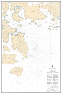 thumbnail for chart Cape Dorset and Approaches/et les Approches