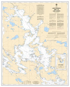 Lake Rosseau and/et Lake Joseph (page 1) thumbnail for chart Lake Rosseau and/et Lake Joseph (page 1)
