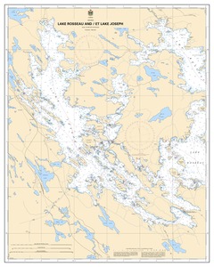 Lake Rosseau and/et Lake Joseph (page 2) thumbnail for chart Lake Rosseau and/et Lake Joseph (page 2)