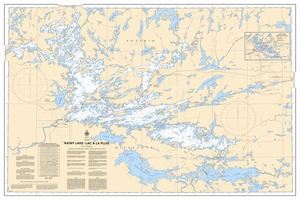 Rainy Lake / Lac à la Pluie thumbnail for chart Rainy Lake / Lac à la Pluie