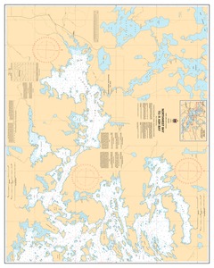 Northwest Bay to/à Ash Bay thumbnail for chart Northwest Bay to/à Ash Bay