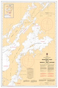 thumbnail for chart Wightman Point to/à Whiskey Jack Portage