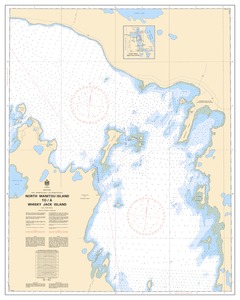 North Manitou Island to/à Whiskey Jack Island thumbnail for chart North Manitou Island to/à Whiskey Jack Island
